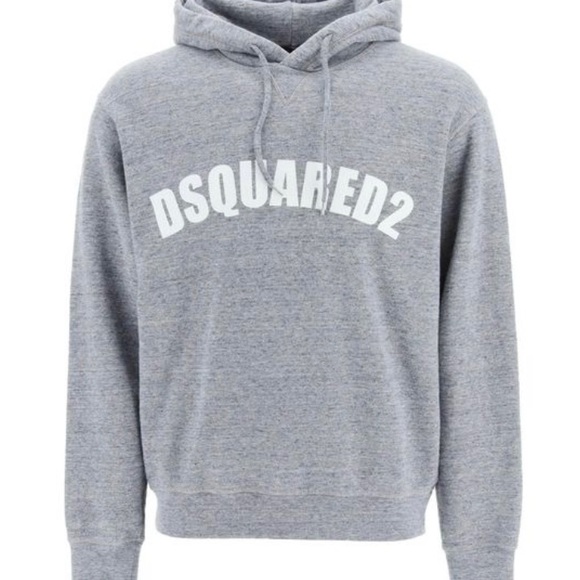 Dsquared2 Mens Sweatshirt With Hood And Logo Sz L - Picture 1 of 10